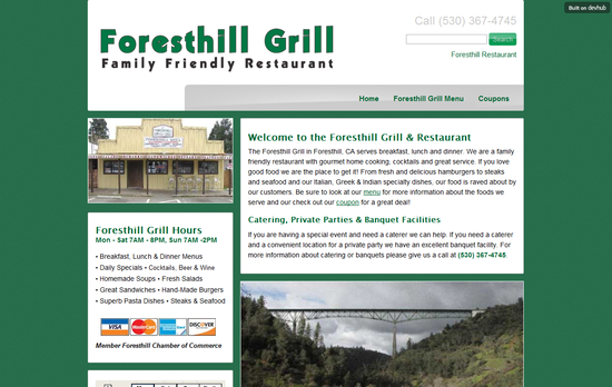 Foresthill Grill Restaurant