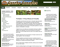 Gazebo Canopies