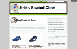 Strictly Baseball Cleats