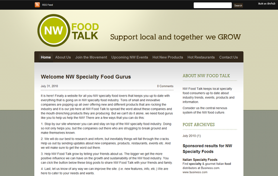NW Food Talk