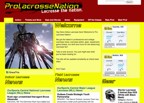 Pro Lacrosse Nation