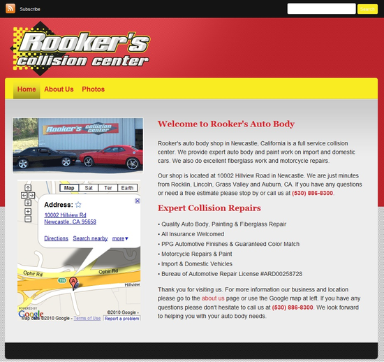 Rooker's Auto Body