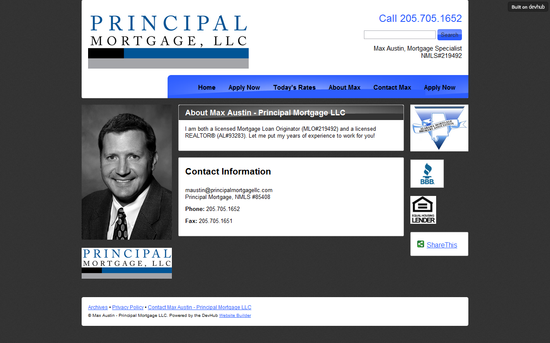 Max Austin - Principal Mortgage LLC