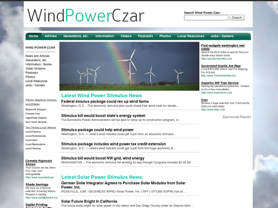 Wind Power Czar